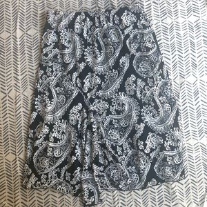 John Paul Richard-Paisley Skirt